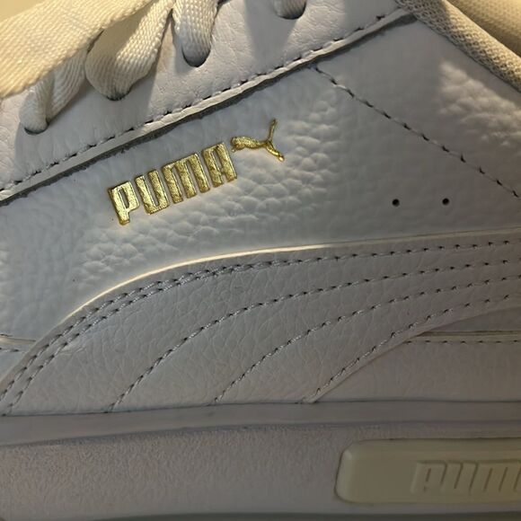 Puma Cali Star White Leather Lace Up Sneakers Size 8 NIB - Picture 12 of 12